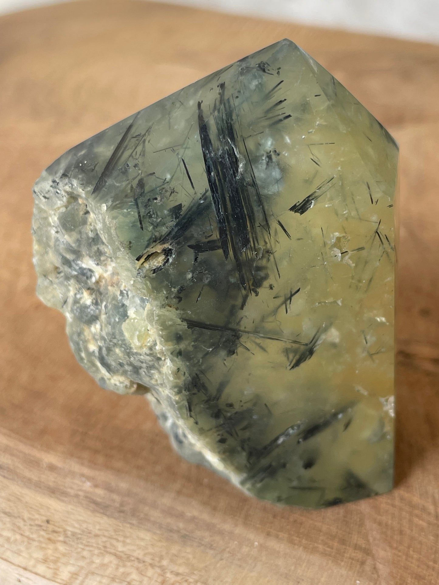 Pointes druzy préhnite