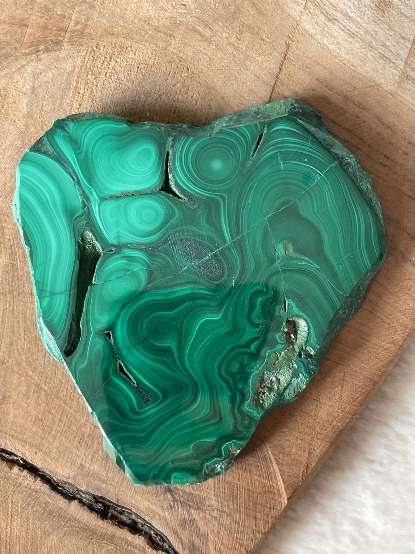 Tranches malachite
