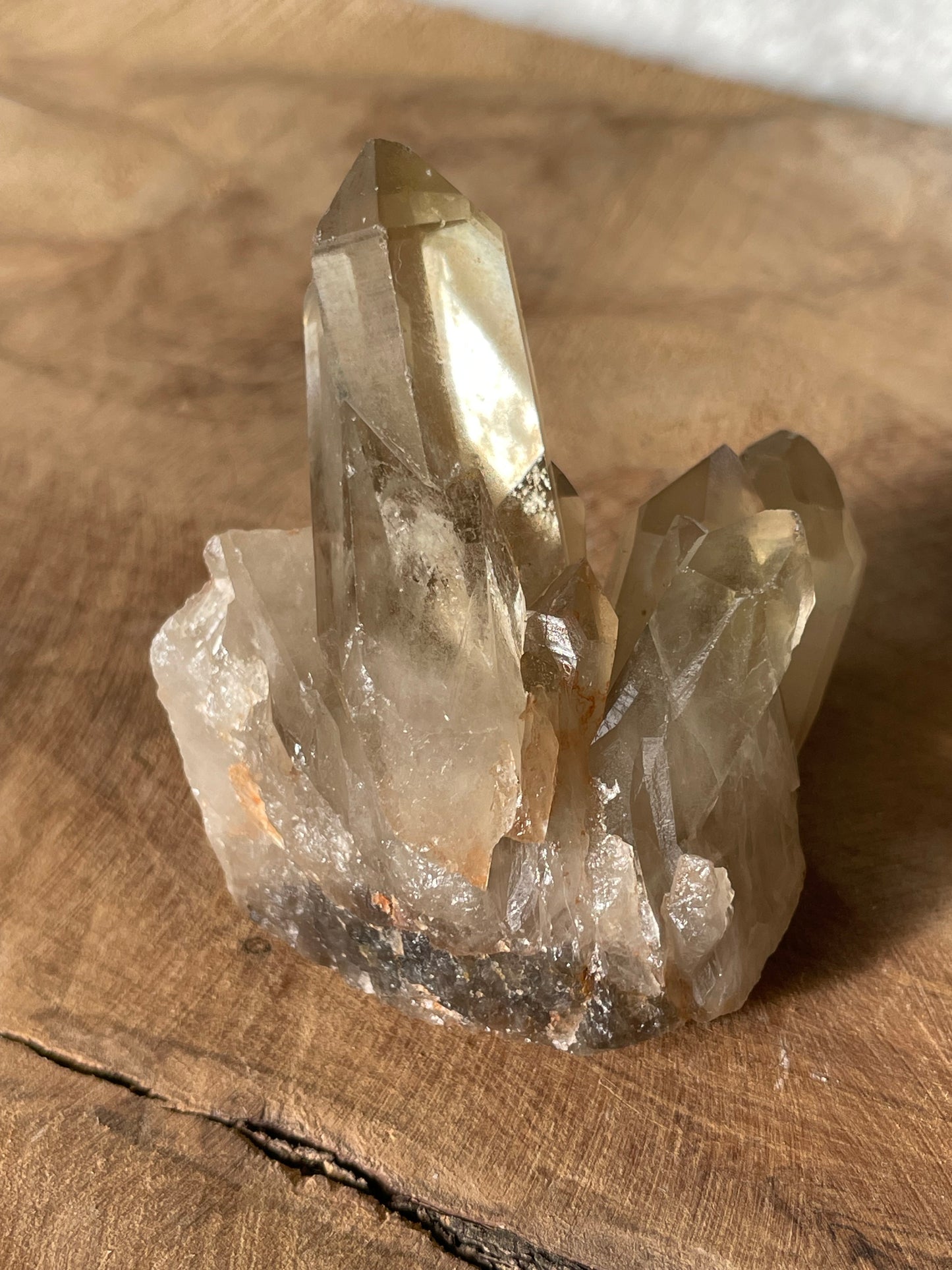 Quartz fumé brut