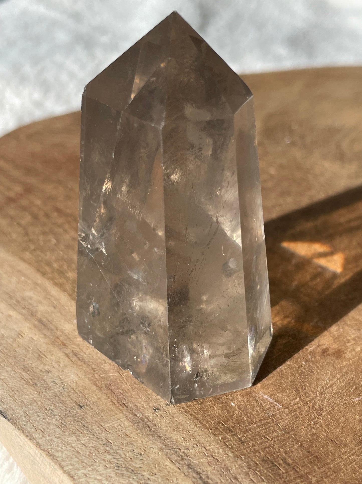 Pointe quartz fumé