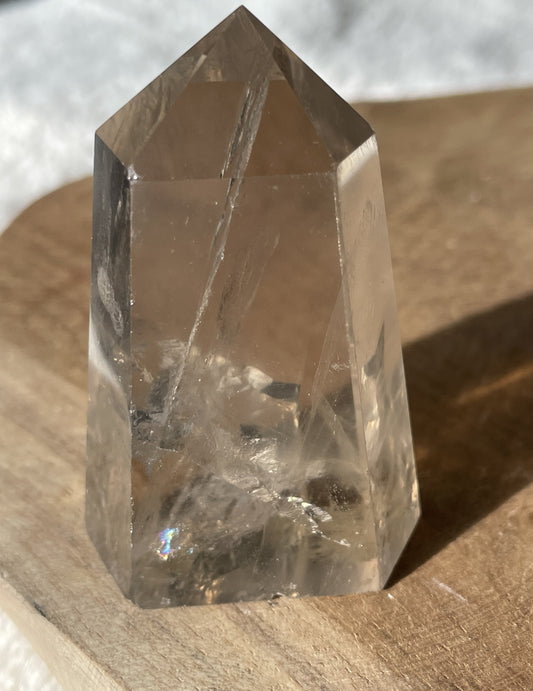 Pointe quartz fumé