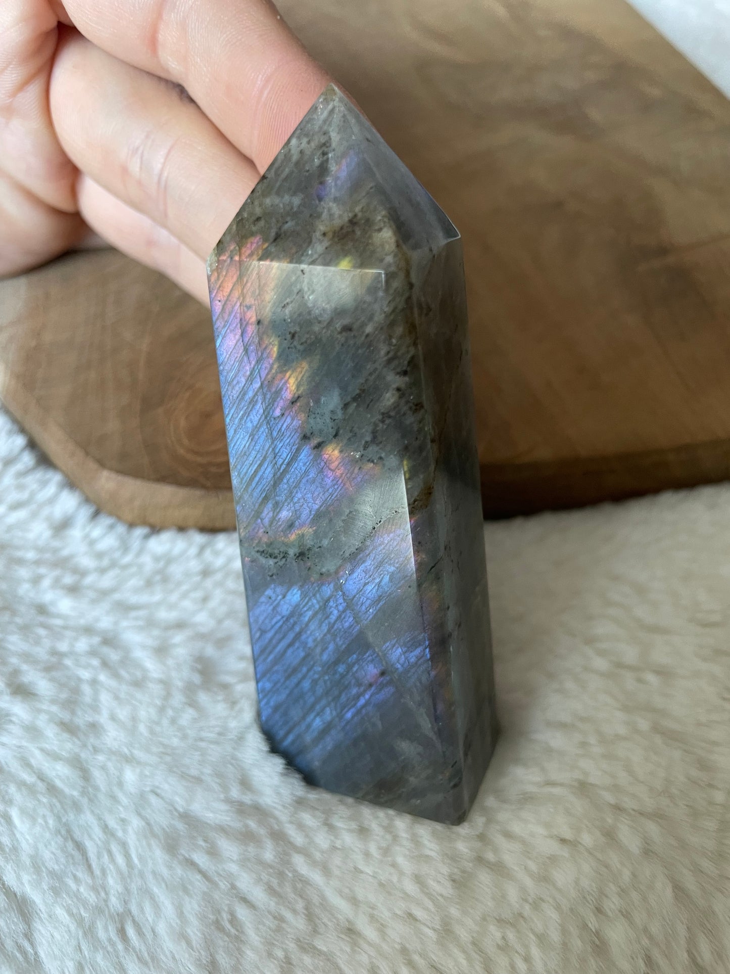 Pointes labradorite