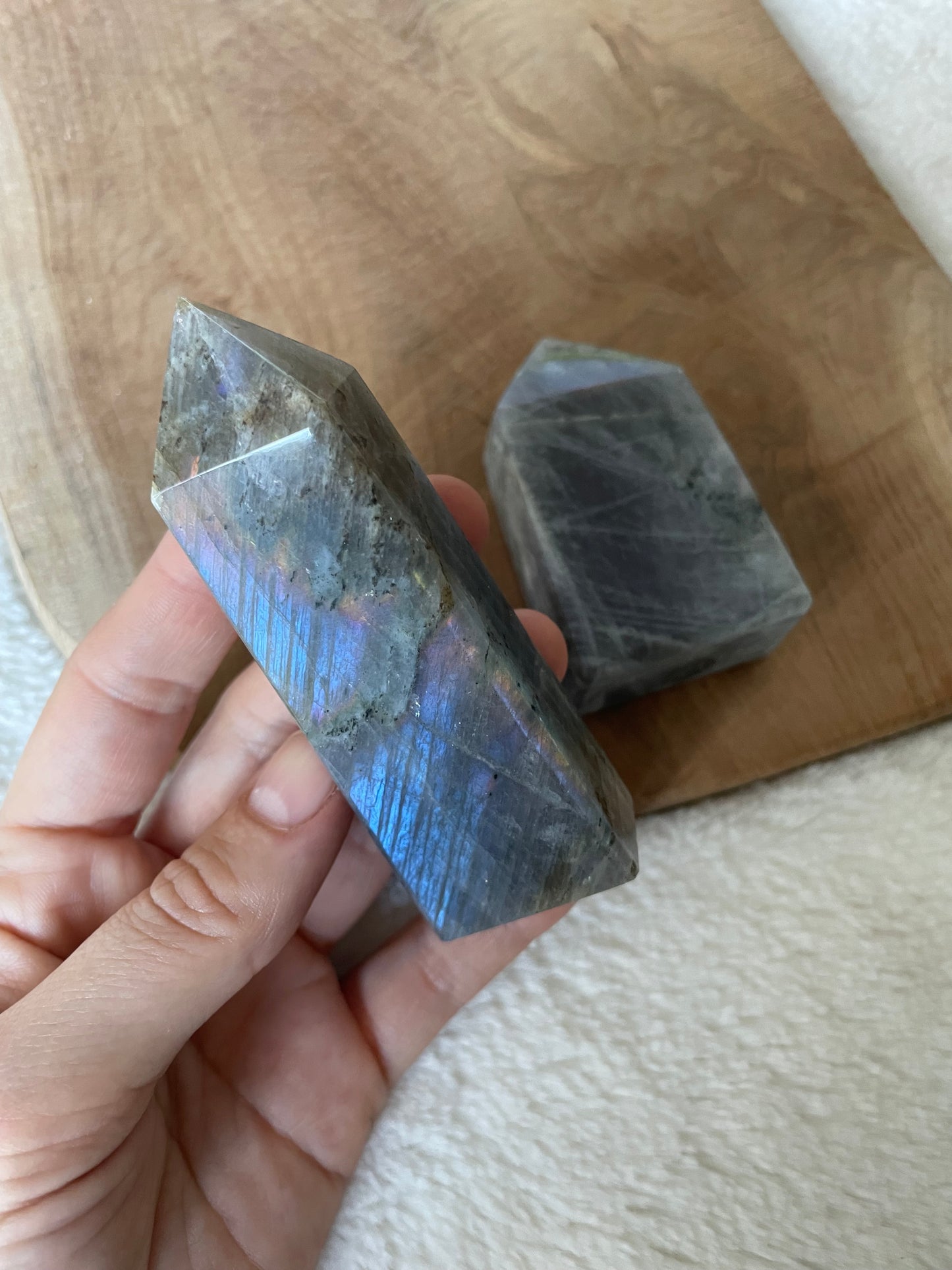 Pointes labradorite