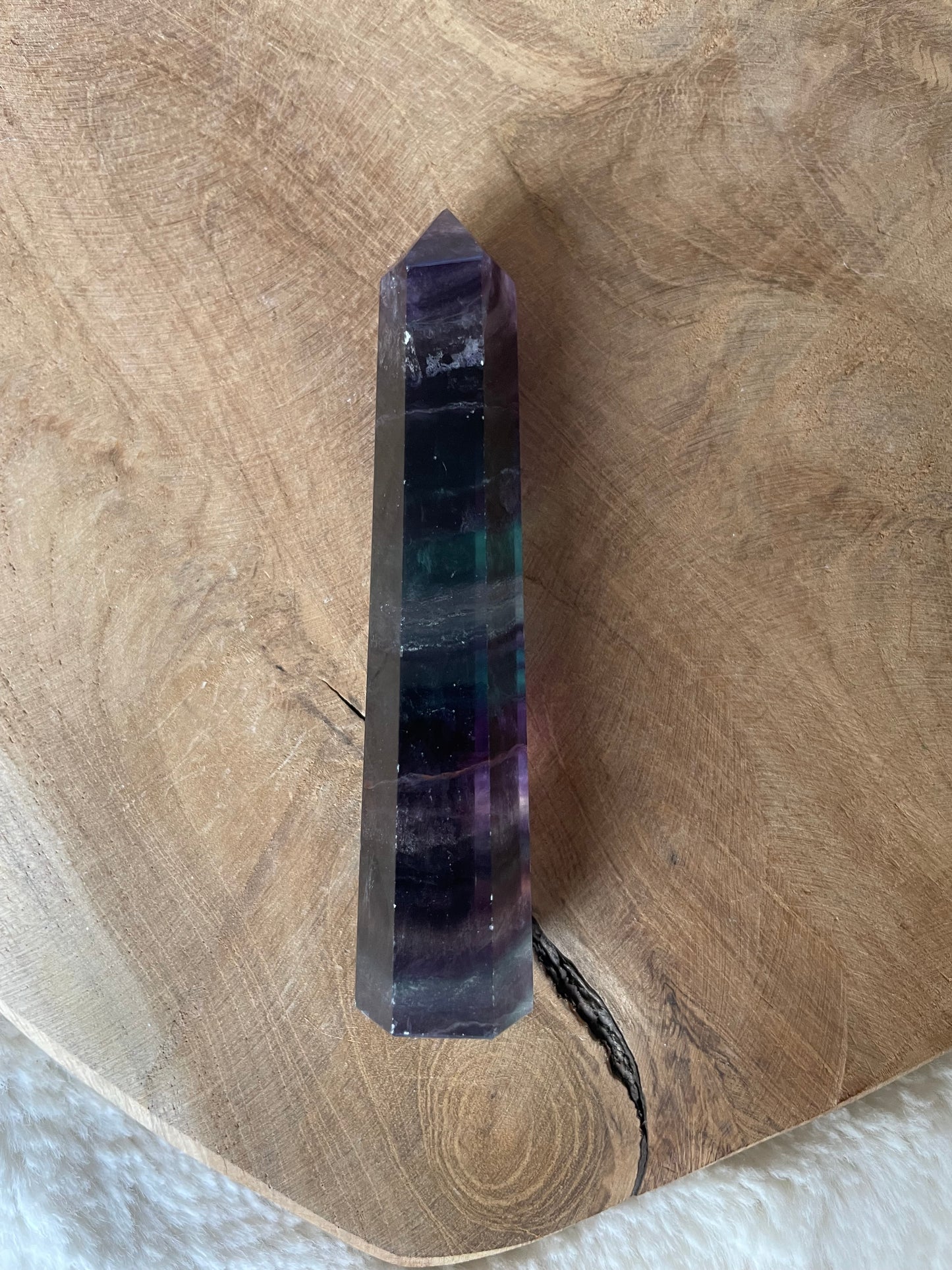 Pointes fluorite multicolore