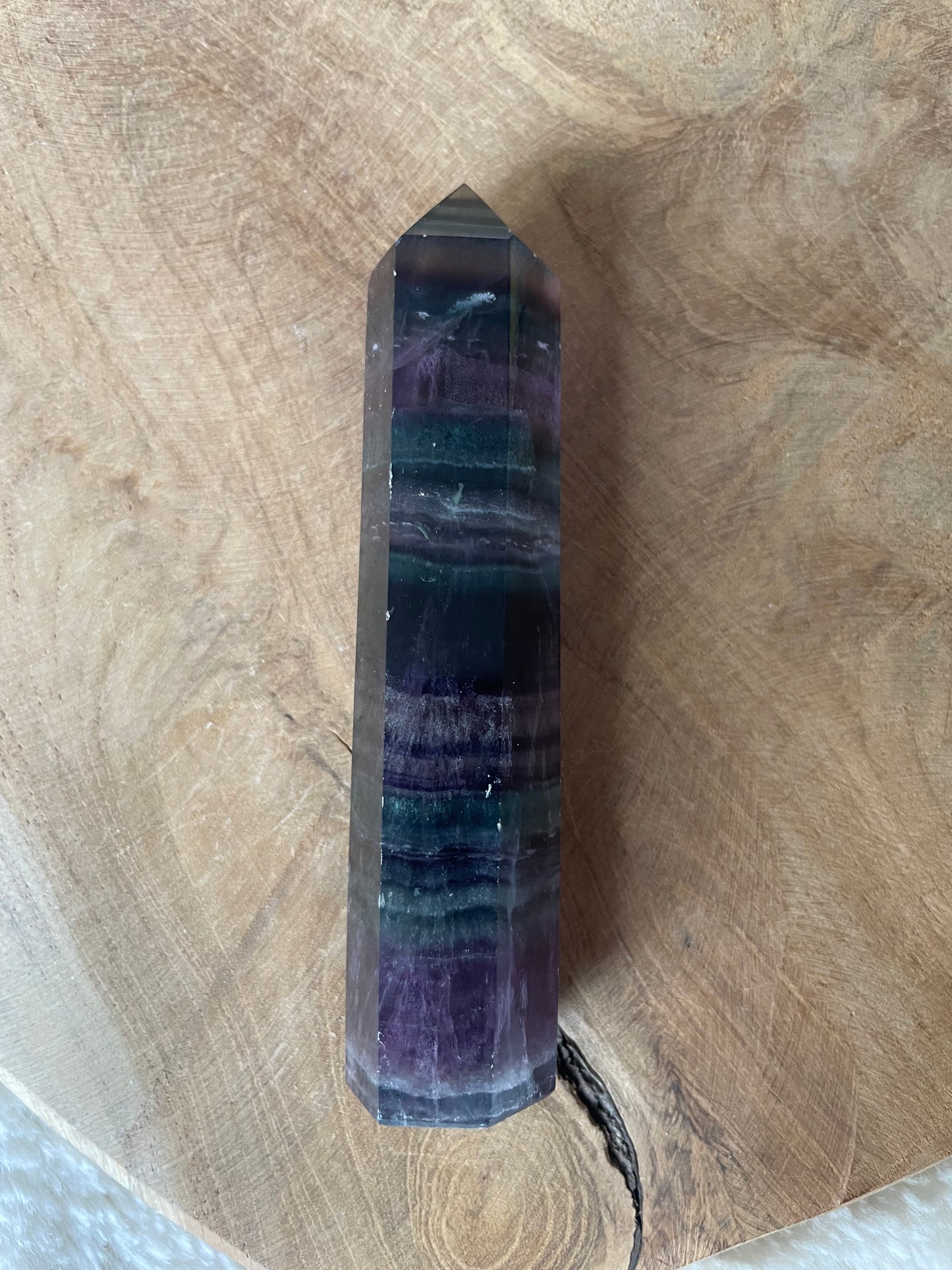 Pointes fluorite multicolore