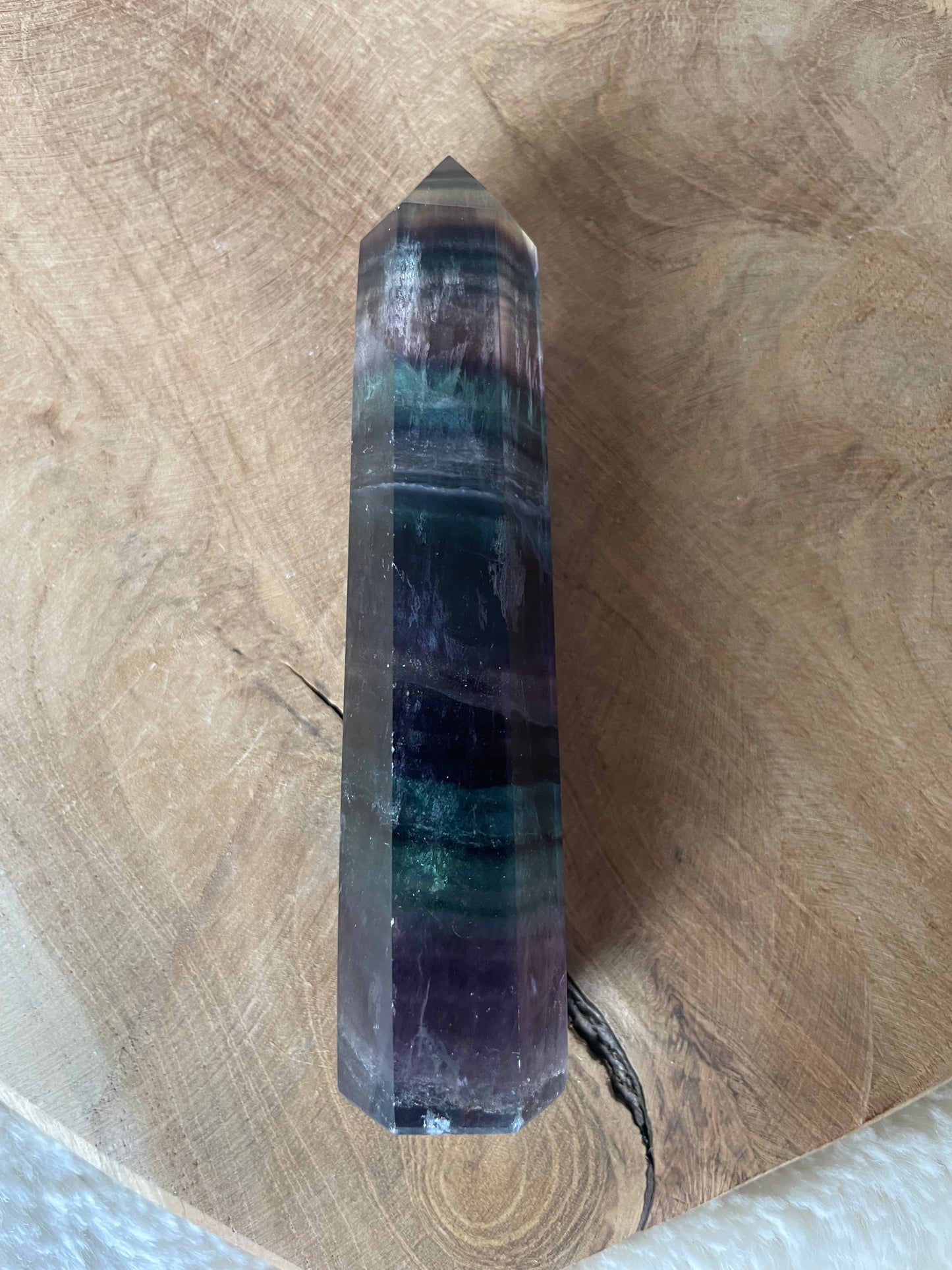 Pointes fluorite multicolore