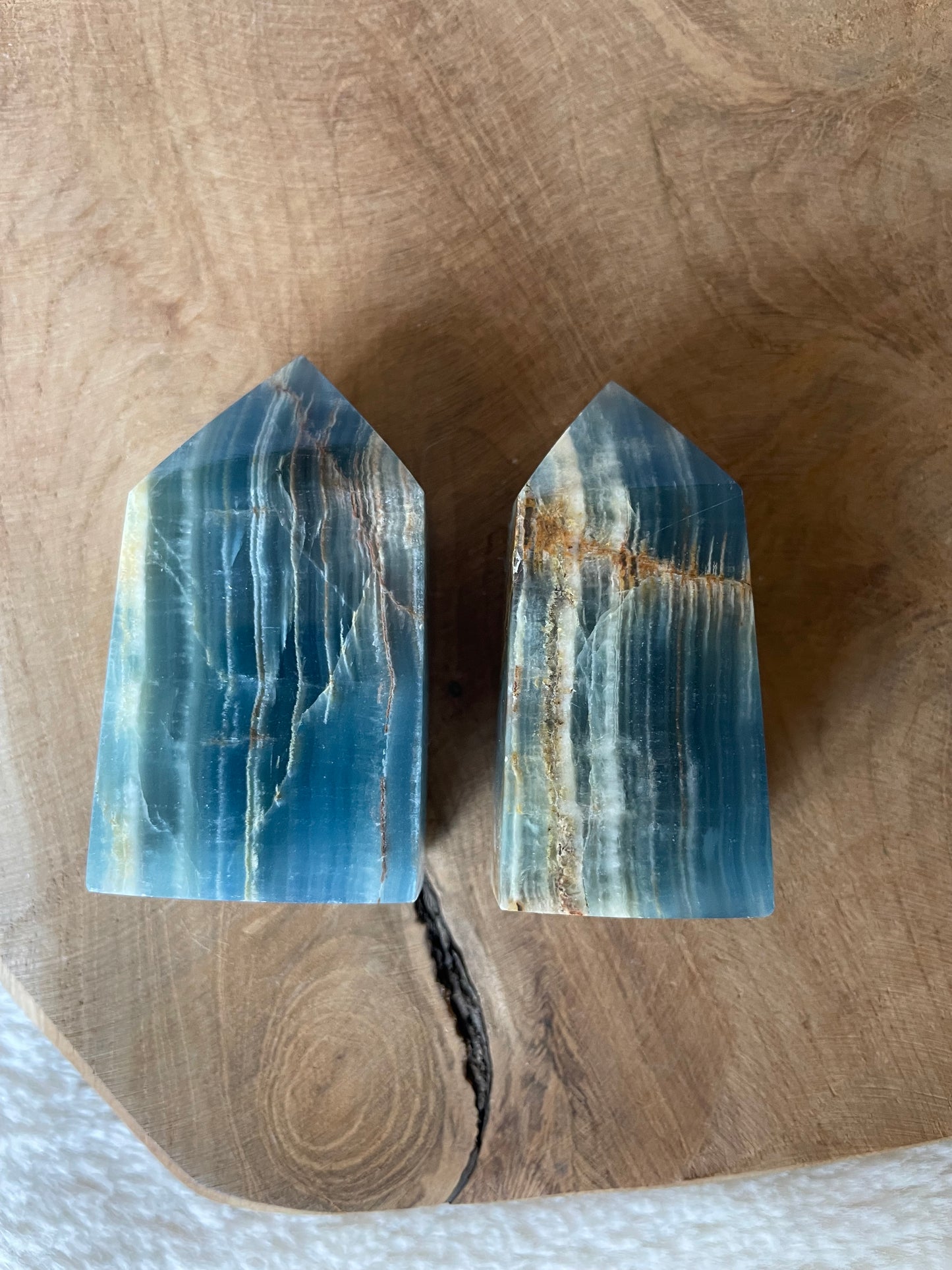 Pointes onyx bleu