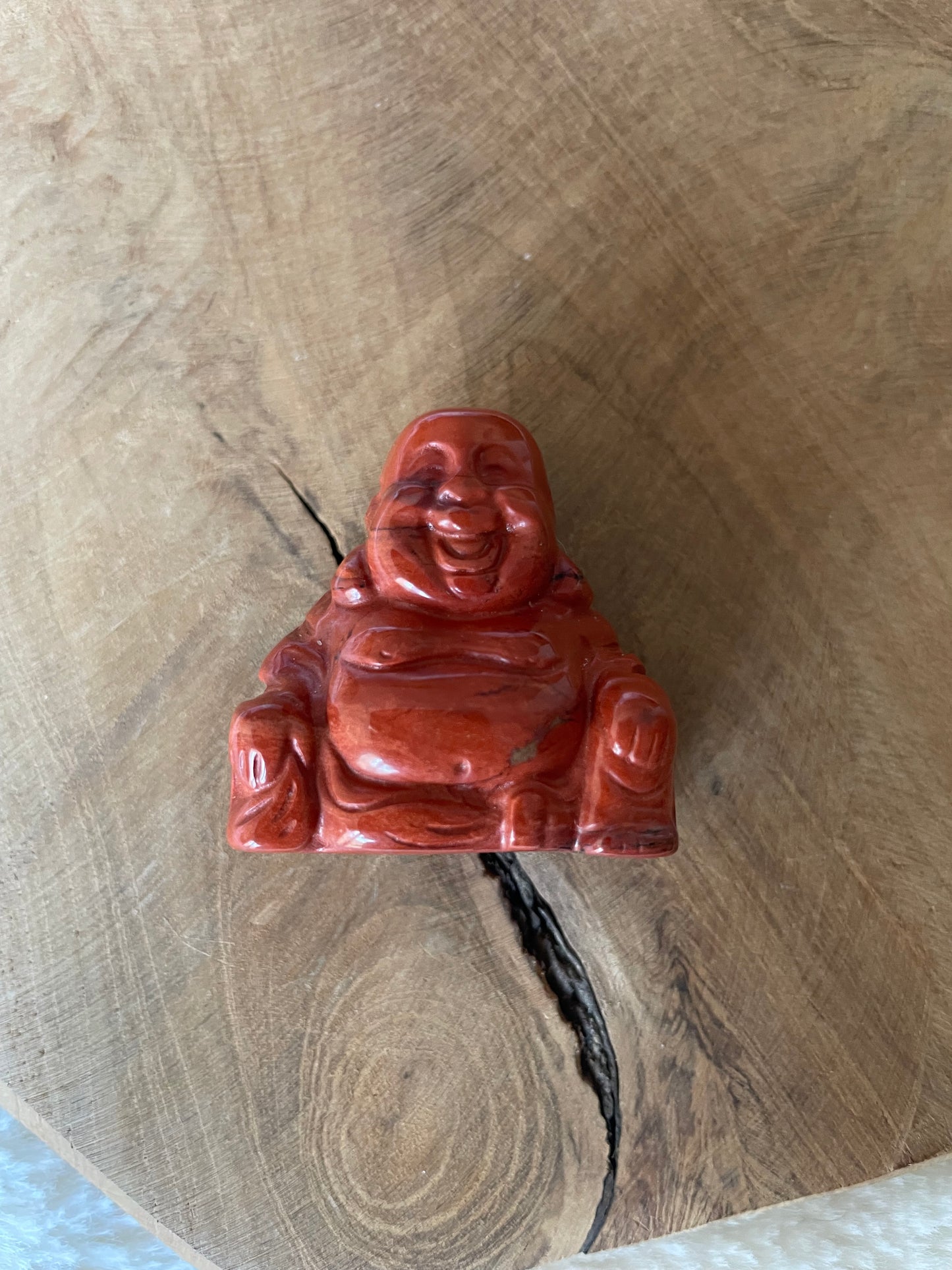 Bouddha jaspe rouge