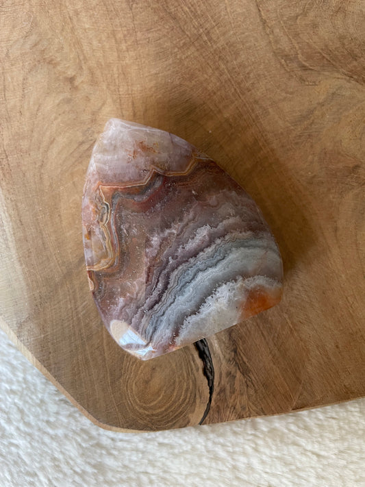 Flamme agate & améthyste