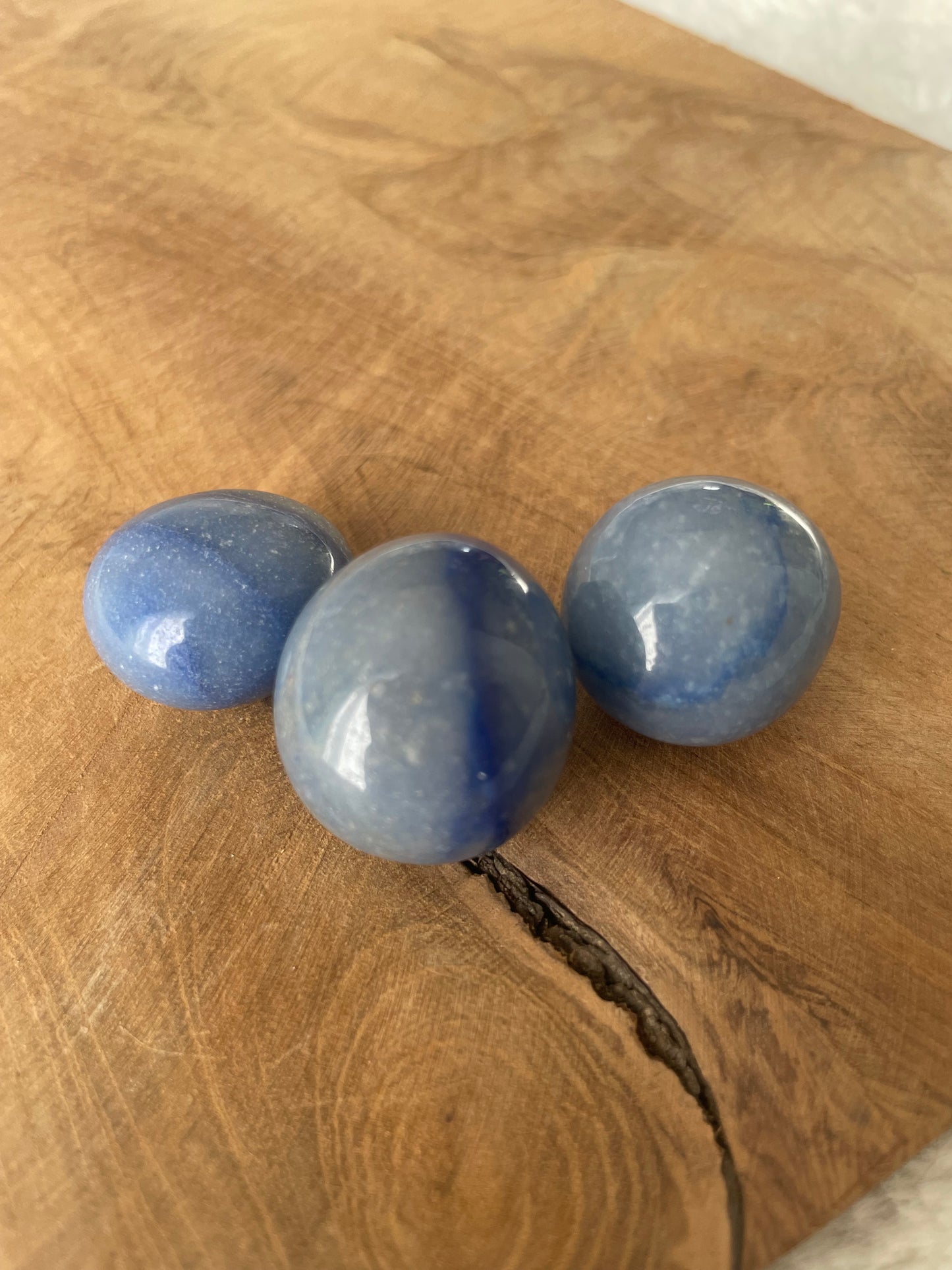 Aventurine bleue roulées